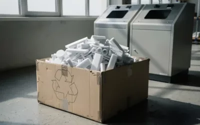 Wat is de beste manier om PE schuim af te voeren