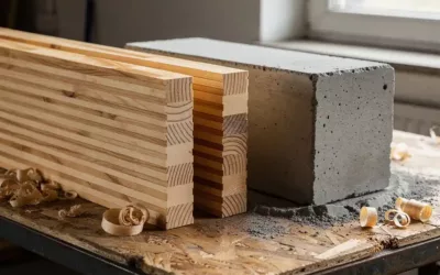 Is CLT sterker dan beton?