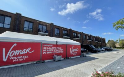 Vomar Zuid-Scharwoude: akoestische supermarktvloer bij ombouw DEEN