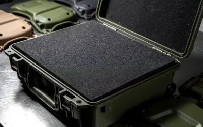 Welke materialen zijn geschikt voor robuuste beschermingsmiddelen in de defensie-industrie?