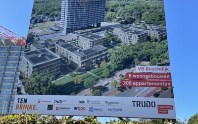 VB Boschdijk Eindhoven: akoestische vloeropbouw en constructieve ontkoppeling voor grootschalige CLT-sociale woningbouw